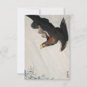 Convites Eagle Flying in Snow (1933) apresentada por Ohara 
