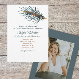 Convites Eagle Scout, Court of Honor, Pine Needles