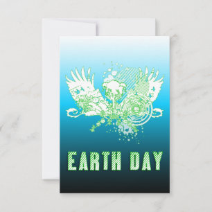 Convites earth day : hi-fi tree