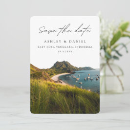 Convites East Nusa Tenggara Salve a Data Casamento Indonési