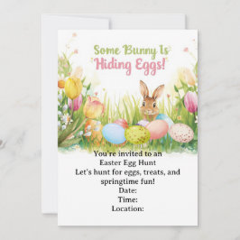 Convites Easter Egg Hunt Invitation – Spring Easter Party