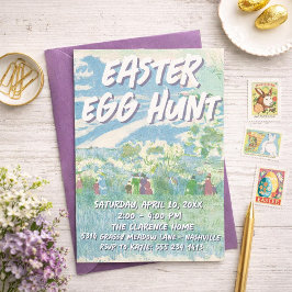 Convites Easter Egg Hunt Party Invitations