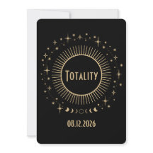 Eclipse Solar 2026 Estrela Celestial Festa Preto O