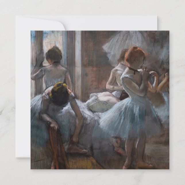 Convites Edgar Degas - Dançarinas (Frente)