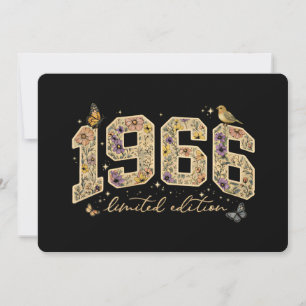 Convites Edição Limitada de 60º Aniversário Floral 1966