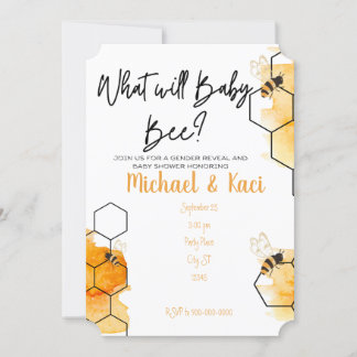 Convites EDITABLE, baby shower, gender reveal, invitation