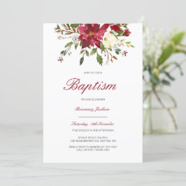 Convites Editable Baptism Invitation, Custom Baptism Invita