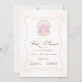 Convites Editable Pearl Invitation