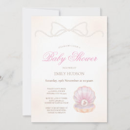 Convites Editable Pearl Invitation