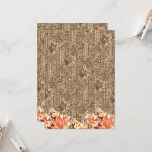 Convites editáveis com placas RSVP