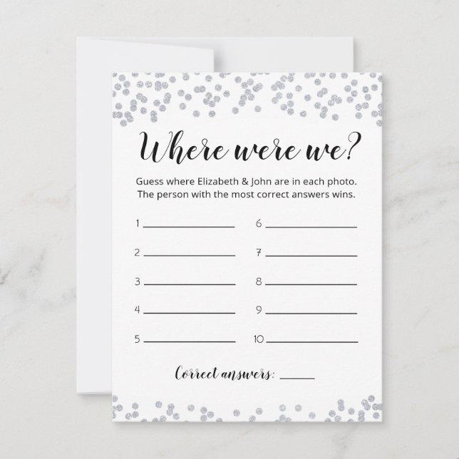 Convites Editável Onde Estávamos Com Placa De Jogo De Chá d (Frente)