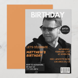 Convites Editorial da Revista Preto e Branco 69º aniversári