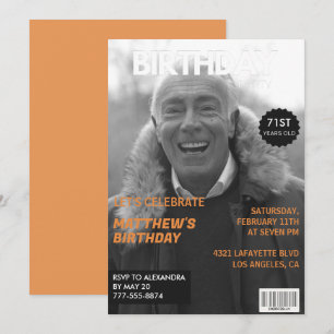 Convites Editorial da Revista Preto e Branco 71º aniversári