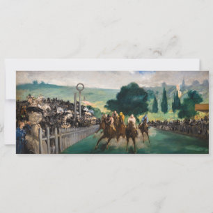 Convites Edouard Manet - As Corridas em Longchamp