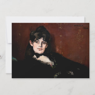 Convites Edouard Manet - Berthe Morisot Reclinada