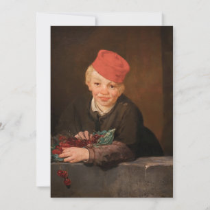 Convites Edouard Manet - Menino com Cerejas