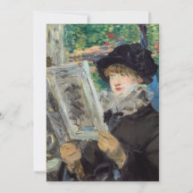 Edouard Manet - Mulher Lendo