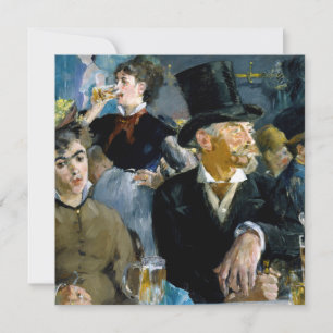 Convites Edouard Manet - No Café