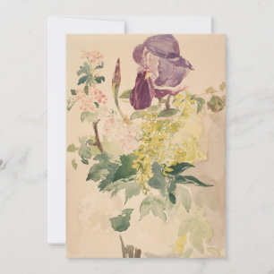 Convites Edouard Manet - Peça Flor com Iris, Laburnum, 
