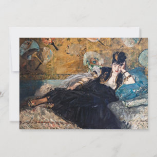 Convites Edouard Manet - Senhora com Leques