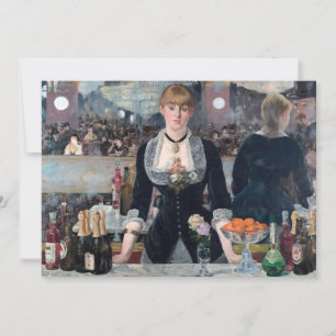 Convites Edouard Manet - Um Bar no Folies-Bergere