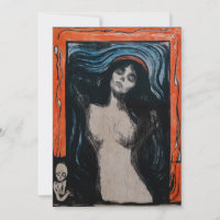 Edvard Munch - Madona Litografia