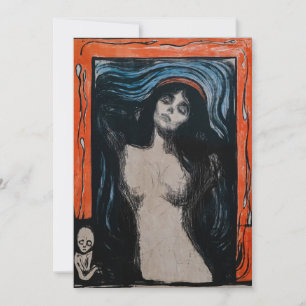 Convites Edvard Munch - Madona Litografia