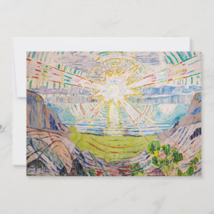 Convites Edvard Munch - O Sol 1910