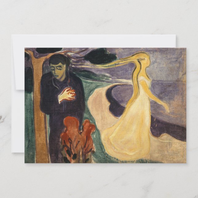 Convites Edvard Munch - Separação (Frente)