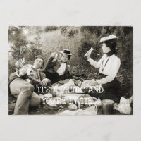 EDWARDIAN PERIOD PICNIC FLY MAN BEAUTY MULHERES