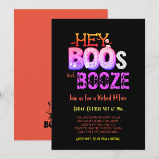 Convites Ei Boo Spooky Halloween