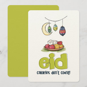Convites Eid Mamoul Sem Arrependimentos   Calorias Não Cont