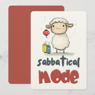 Convites Eid Mubarak! Ovelha no Sabatical   Totalmente emba