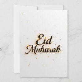 Convites Eid mubarak Personalized Modern Card