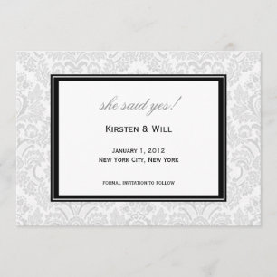 Convites ela disse sim!