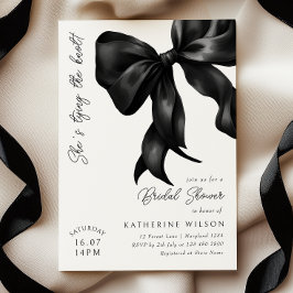 Convites Ela é Casando Chá de panela Arco Negro