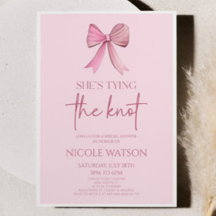 Convites Ela é Casando de Arco de Rosa