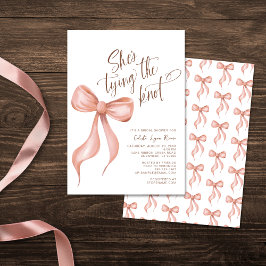 Convites Ela é Casando de Arco rosa