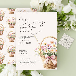 Convites Ela é Casando Floral Chá de panela