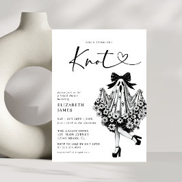 Convites Ela é Casando Ghost Floral Chá de panela