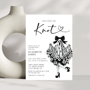 Convites Ela é Casando Ghost Floral Chá de panela