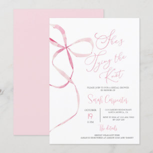 Convites Ela é Chá de panela de Arco de Casando