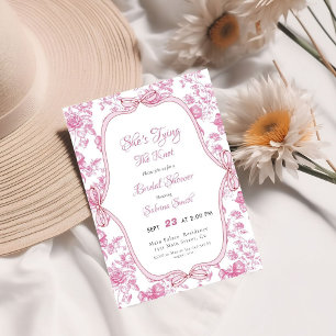 Convites Ela é Chá de panela de Casando