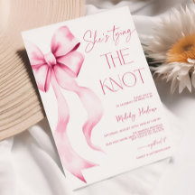 Ela é Chá de panela de Fita de Rosa de Casando