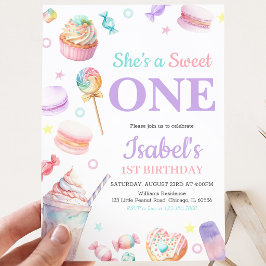 Convites Ela é uma Festa de Aniversário Doce
