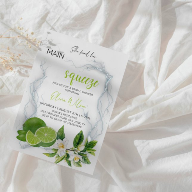 Convites Ela encontrou o aperto principal | Chá de panela C (Criador carregado)