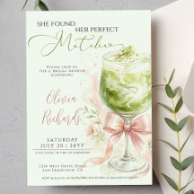 Ela Encontrou Seu Chá de Noiva Perfect Matcha