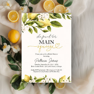 Convites Ela Encontrou Seu Chá de panela De Apertar Princip