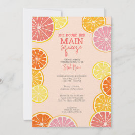 Convites Ela Encontrou Seu Chá de panela De Apertar Princip