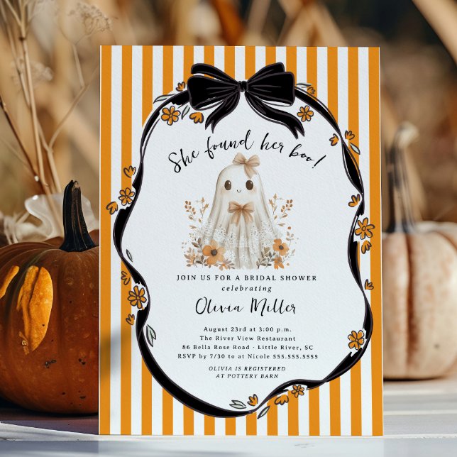 Convites Ela Encontrou Seu Chá de panela De Boas (Criador carregado)